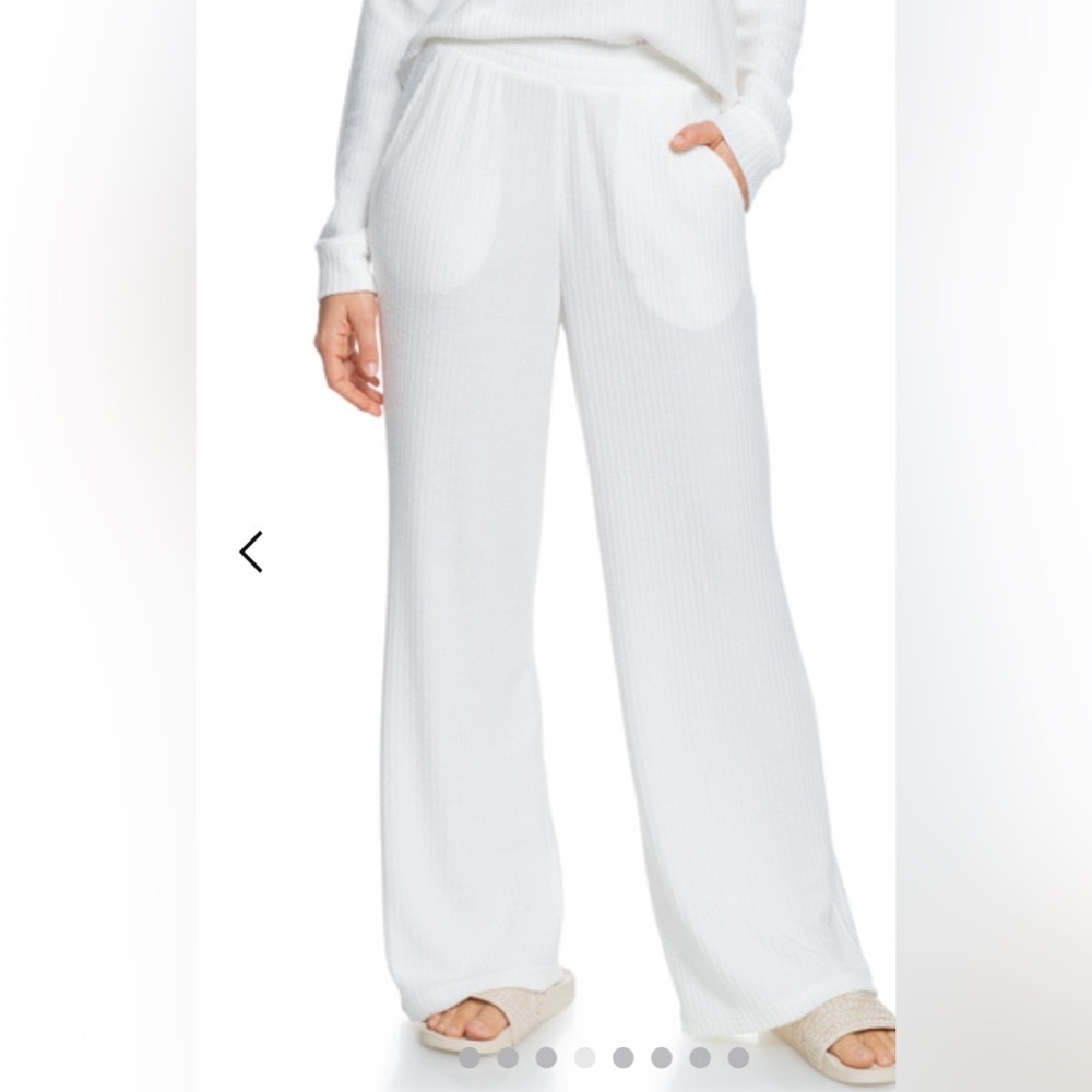 Roxy Pants Lounge Ribbed Cozy Comfy Place